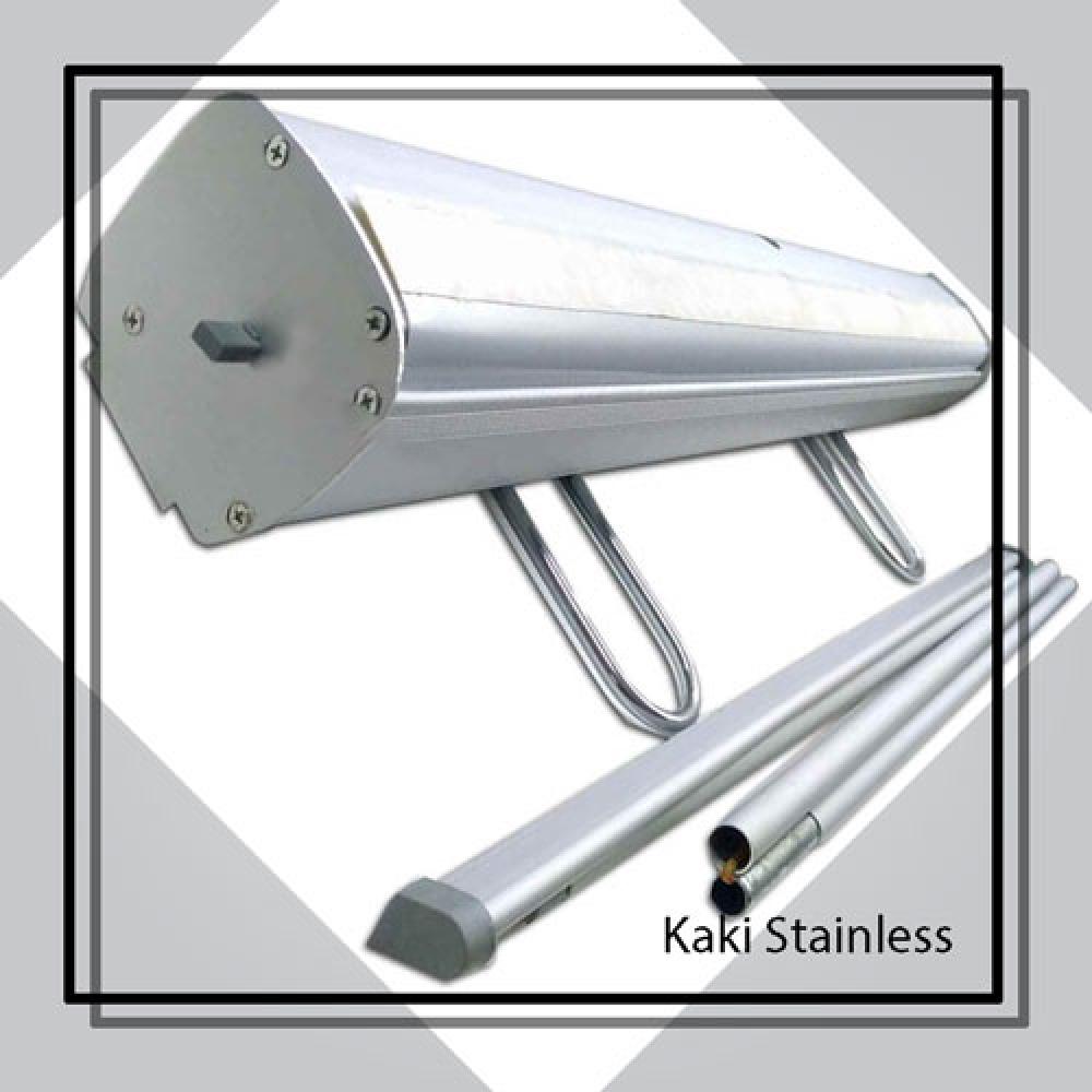 Cetak Roll Up Banner 150x200 cm Albatros Laminating Glossy