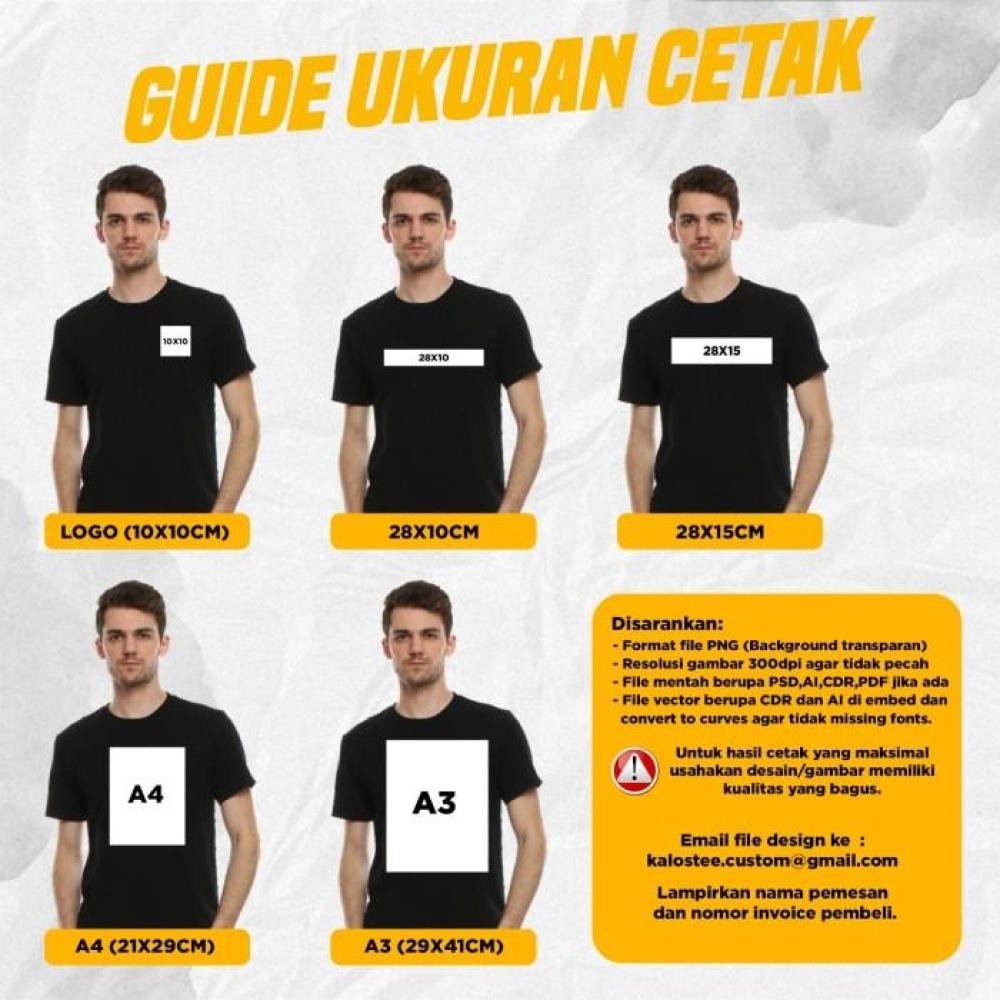 Sablon DTF A3 – Sudah Termasuk Press ke Kaos Kamu!