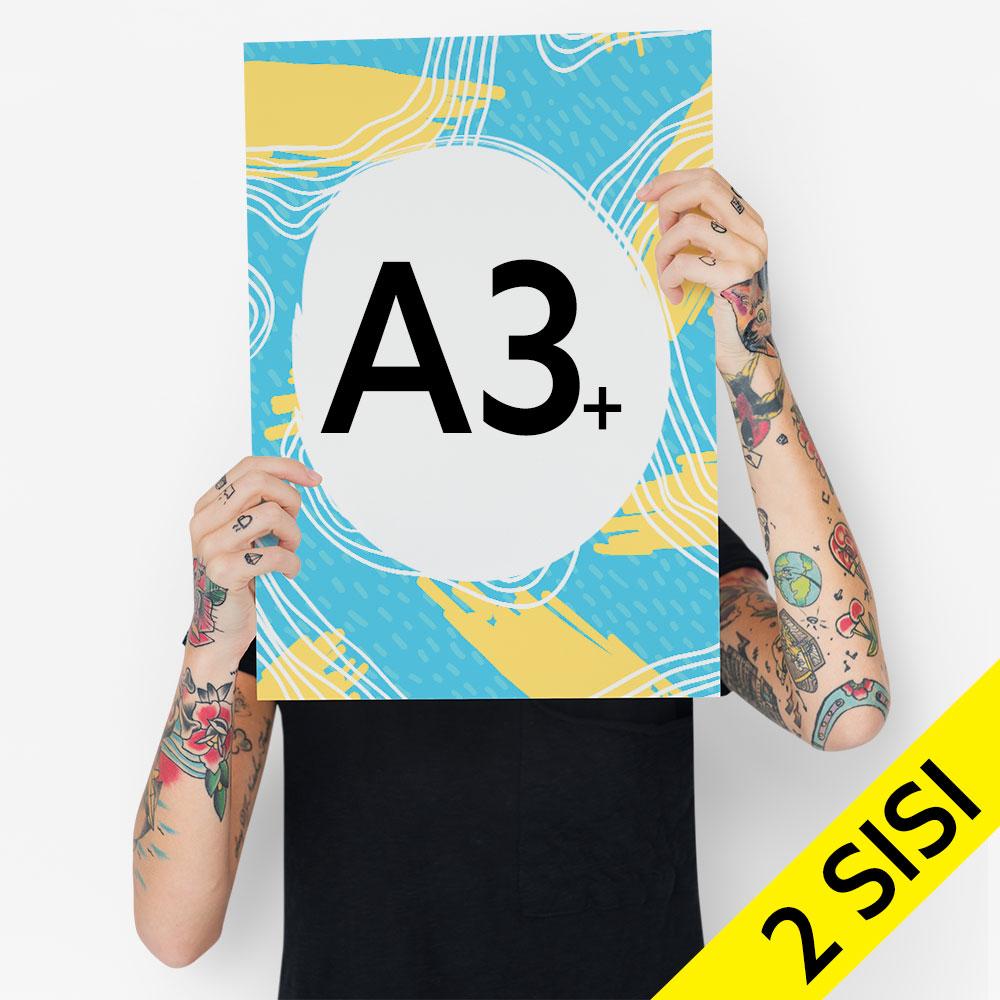 Cetak Digital A3 2 Sisi Art Paper 150g