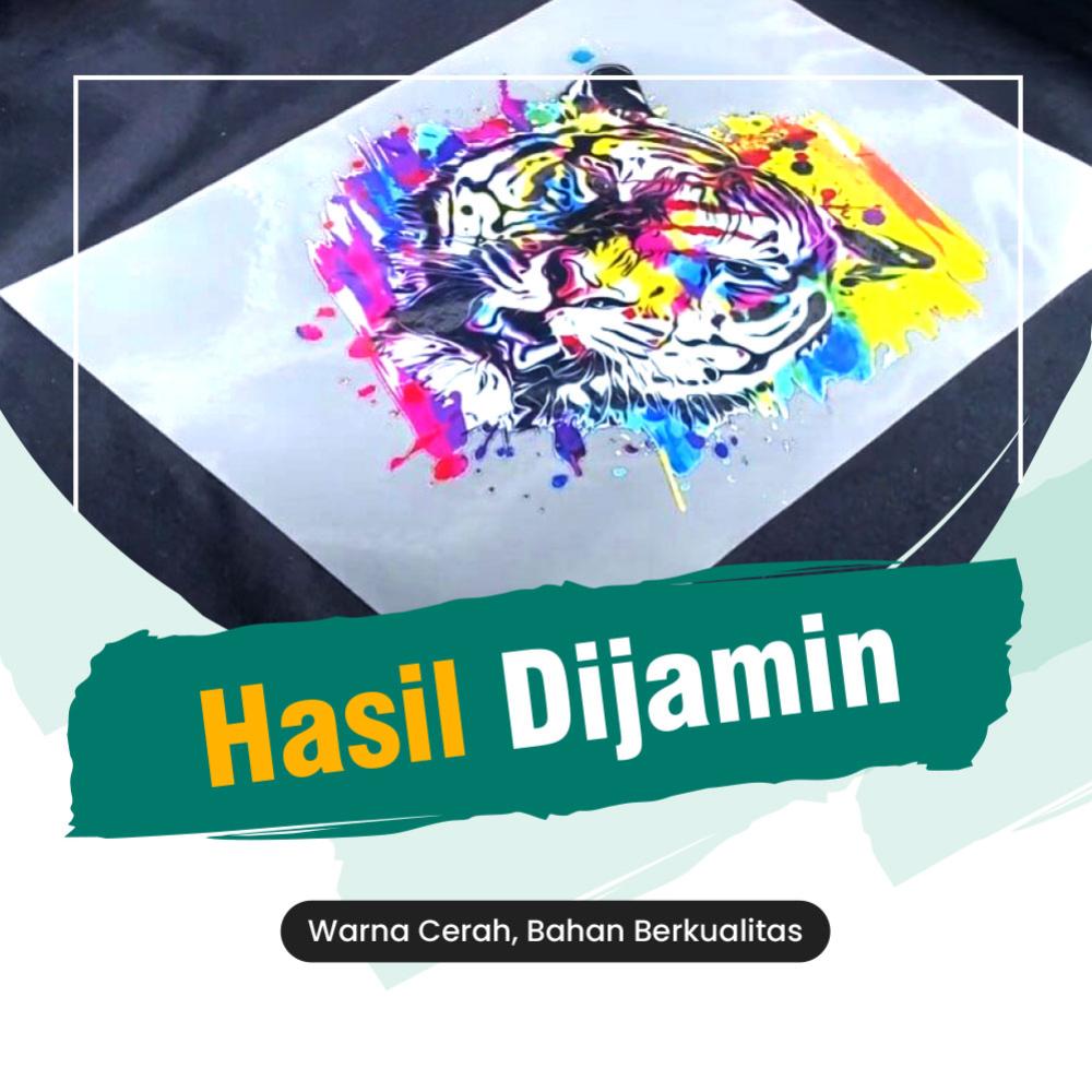 Cetak DTF Lebar 58cm x 1 meter (Sablon Digital)