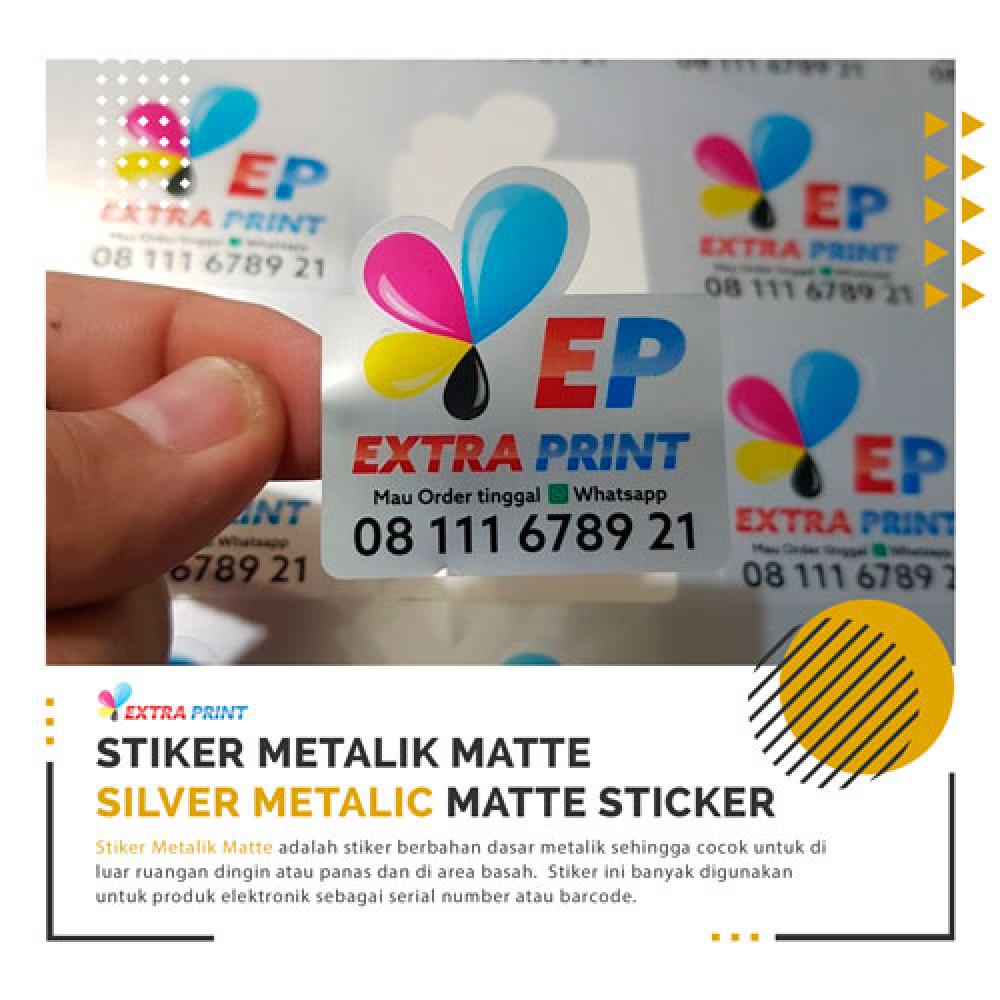 Print & Cut Stiker Metalik Doff A3+