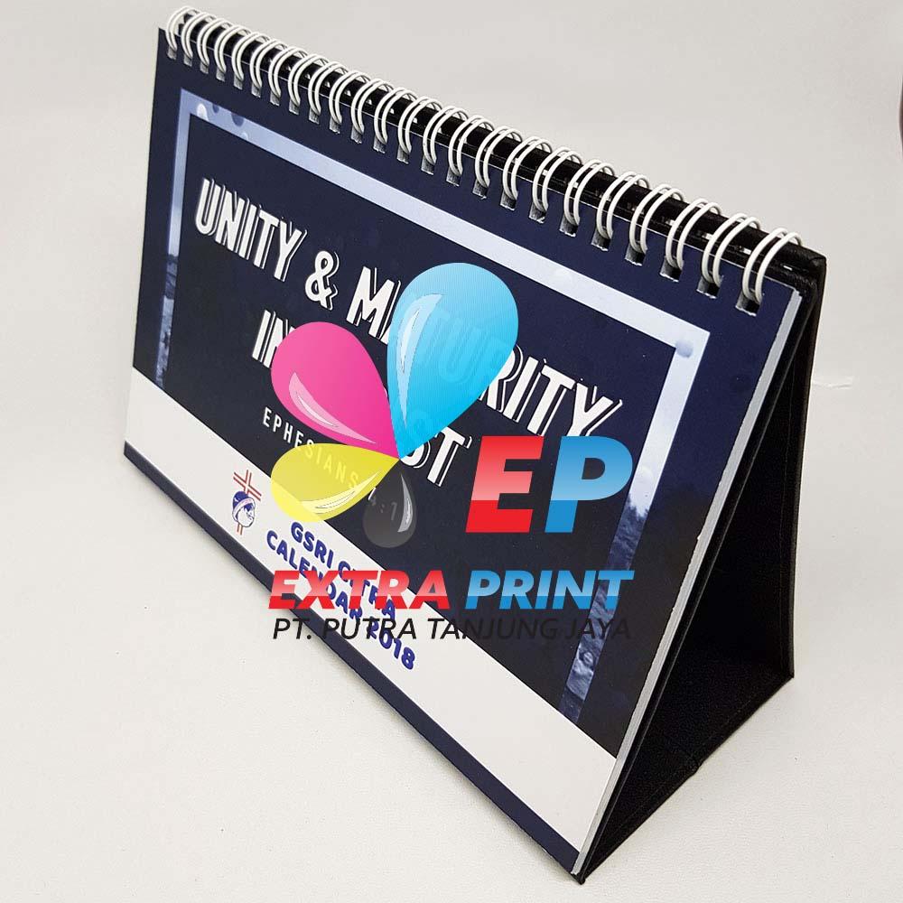Kalender A5 210x150 Landscape, Isi 6-8 lbr, Art Carton 260g 2 Sisi